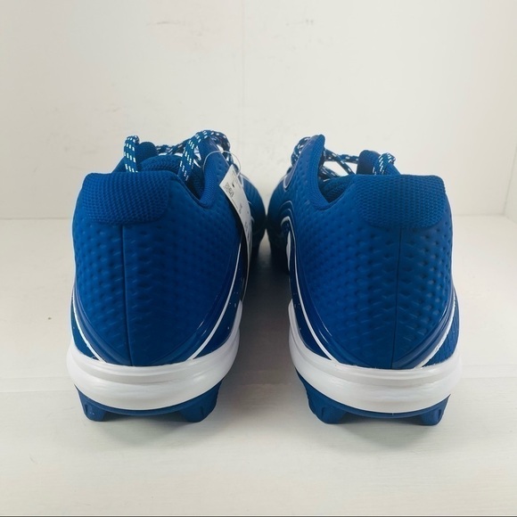 Adidas Icon V Bounce Baseball Cleats Cloud White Men Size 16 - Picture 4 of 8